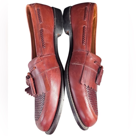 Allen Edmonds Cody Tassel Loafers Brown Leather main image 4